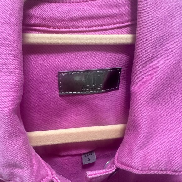 Kut from the Kloth Kara Denim Jacket - Picture 3 of 4